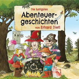 Album cover of Die lustigsten Abenteuergeschichten von Erhard Dietl