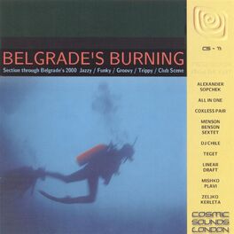 Album cover of Belgrade's burning
