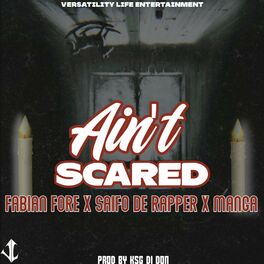 Album cover of Ain't scared /Bitch (feat. Saifo De Rapper & Manga)