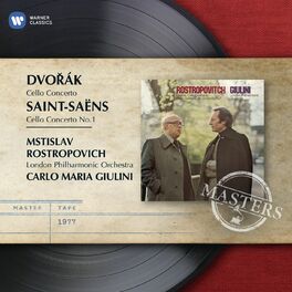 Album cover of Dvořák & Saint-Saëns: Cello Concertos