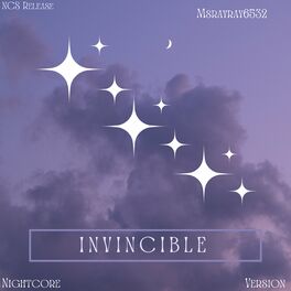 Album cover of Invincible (Nightcore Version)