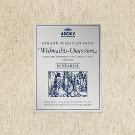 Album cover of Rehearsal of J.S. Bach's Christmas Oratorio, BWV 248