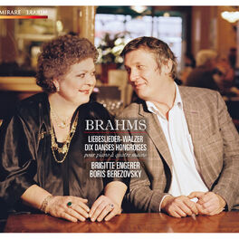 Album cover of Brahms: Liebeslieder, Walzer & Dix Danses Hongroises pour piano à quatre mains