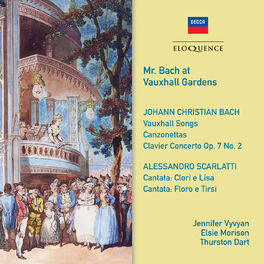 Album cover of J.C. Bach: Canzonets (‘Mr Bach at Vauxhall Gardens’) / Scarlatti: Cantatas (c.33’)