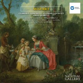 Album cover of Mozart: Clarinet Concerto, Clarinet Quintet & Oboe Quartet