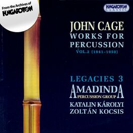 Album cover of Cage: Works for Percussion, Vol. 2 (1941-1950)