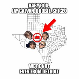 Album cover of WE'RE NOT EVEN FROM DETROIT (feat. Baby Gos, Jay Galvxn & Doobie)