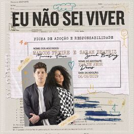 Album cover of Eu Não Sei Viver (Ao Vivo)