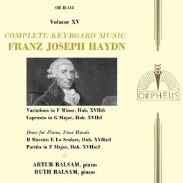 Album cover of Haydn: Complete Keyboard Music, Volume XV