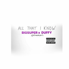Album cover of All that i know (feat. DUFFY)