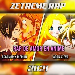Album cover of Rap Amor Anime, Adán y Eva + Escanor y Merlín