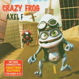 «Crazy frog Axel F» — картинка создана в Шедевруме