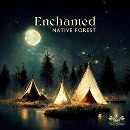 Album cover of Enchanted Native Forest: Native Flute, Peaceful Ocarina, Indigenous Nature, Peaceful Meditation