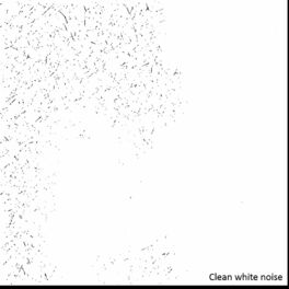 Album cover of Clean White Noise and other Background Ambiances (Loopable background noises)