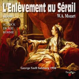 Album cover of Wolfgang Amadeus Mozart: Die Entführung aus dem Serail (Salzburg 1956)