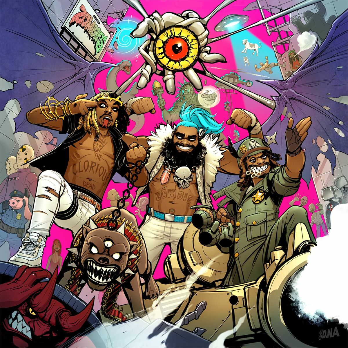 Flatbush zombies - palm trees lyrics