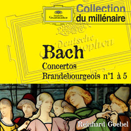 Album cover of Bach - Concertos brandebourgeois n° 1 à 5