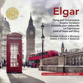 Album cover of Elgar: Pomp and Circumstance, Enigma Variations, Concerto pour violoncelle & La Capricieuse