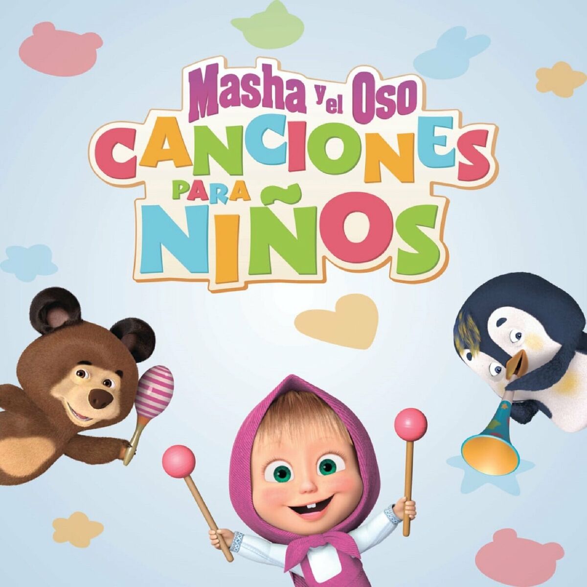 Masha y el Oso - Masha y el Oso. Canciones para Niños: letras y canciones |  Escúchalas en Deezer