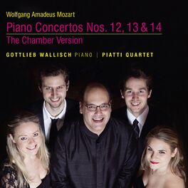 Album cover of Mozart: Piano Concertos Nos. 12, 13 & 14, The Chamber Version