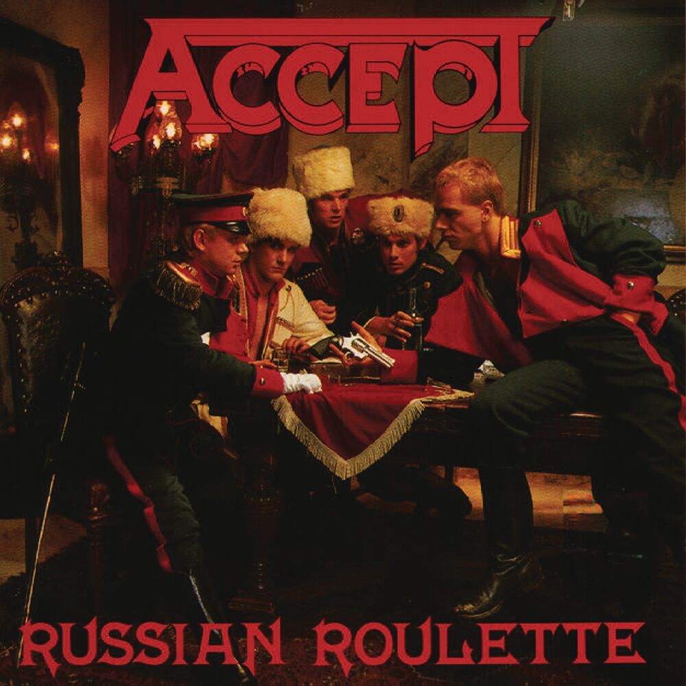 1986 russian roulette. Accept Russian Roulette обложка. Accept Russian Roulette 1986. Accept 1986.