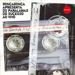 Album cover of RoncaRonca Apresenta Os Paralamas do Sucesso (Ao Vivo)