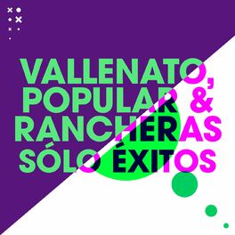 Album cover of Vallenato, Popular & Rancheras Sólo Exitos