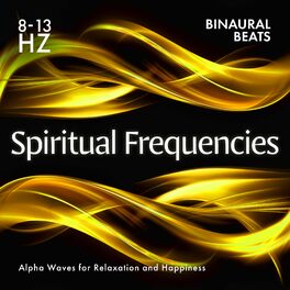 Album cover of Binaural Beats - Alpha Waves for Relaxation and Happiness (8-13 Hz)