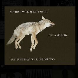 Album cover of Nothing Will Be Left Of Me But A Memory But Even That Will Die Off Too