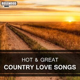 Album cover of Hot & Great Country Love Songs