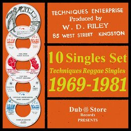 Album cover of Techniques Reggae Singles 2: 1969-1981 - 10 Singles Set