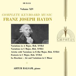 Album picture of Haydn: Complete Keyboard Music, Volume XIV