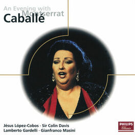 Album cover of An Evening with Montserrat Caballé