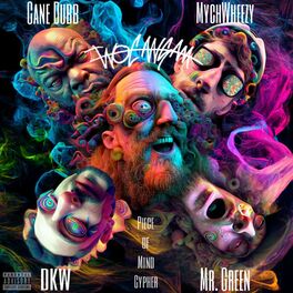 Album cover of Piece of Mind Cypher (feat. Mr. Green, MychWheezy, DKW & Cane Dubb)