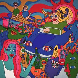 Album cover of l.a. in the rear view