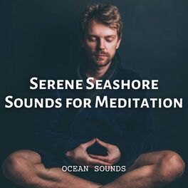 Album cover of Ocean Sounds: Serene Seashore Sounds for Meditation