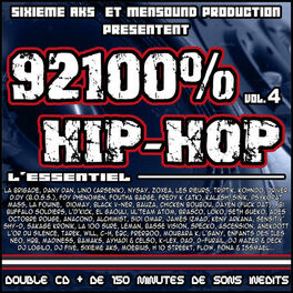 Album cover of 92100% Hip-Hop, Vol. 4 - L'essentiel