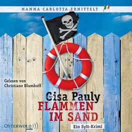 Album cover of Flammen im Sand (Mamma Carlotta 4) (Ein Sylt-Krimi)
