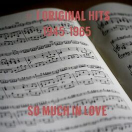 Album cover of # 1 Original Hits 1945-1965 - So Much In Love
