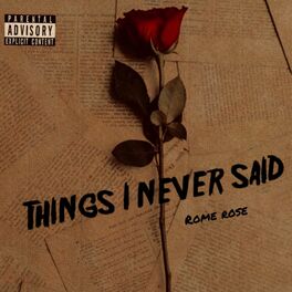 Album cover of Things I Never Said