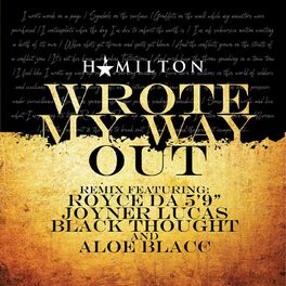 Album cover of Wrote My Way Out (Remix) [feat. Aloe Blacc]