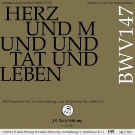 Album cover of Bachkantate, BWV 147 - Herz und Mund und Tat und Leben (Live)
