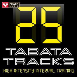 Album cover of 25 Tabata Tracks - High Intensity Interval Training (20 Second Work and 10 Second Rest Cycles with Vocal Cues)