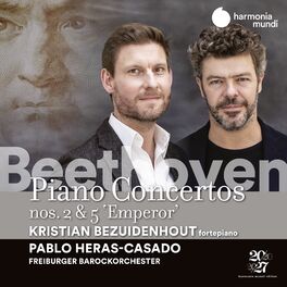Album cover of Beethoven: Piano Concertos Nos. 2 & 5 