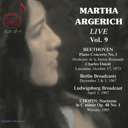 Album cover of Martha Argerich Live, Vol. 9