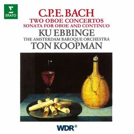 Album cover of CPE Bach: Oboe Concertos, Wq. 164 & 165, Oboe Sonata, Wq. 135