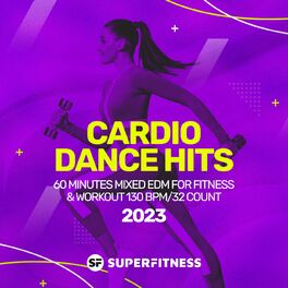 Album cover of Cardio Dance Hits 2023: 60 Minutes Mixed EDM for Fitness & Workout 130 bpm/32 count