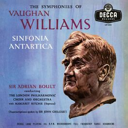 Album cover of Vaughan Williams: Symphony No. 7 'Sinfonia Antartica'; Symphony No. 9 (Adrian Boult – The Decca Legacy I, Vol. 9)