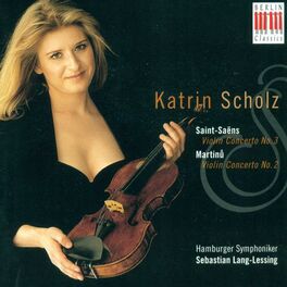 Album cover of Saint-Saëns: Violin Concerto No. 3 / Martinu: Violin Concerto No. 2