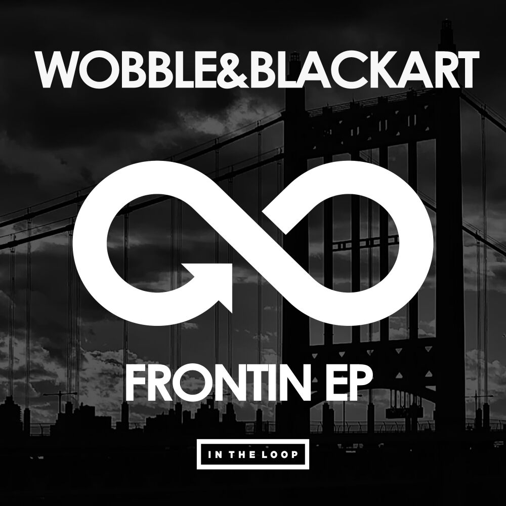 Фронтин. Various artists. Wobbled Techno обложка альбома. Frontin. Wobble.